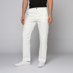 Premium 784 Jean // White + Black (42WX32L)