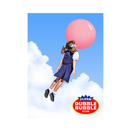 Dubble Bubble (11"W x 15"H)