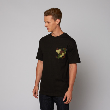 MTVTN Pocket Tee // Swamp Camo (S)