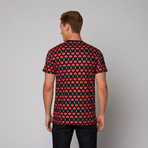 Navarose 2 Allover Print Tee // Black (M)