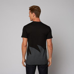 Sharktooth Cut + Sew Tee // Black (S)