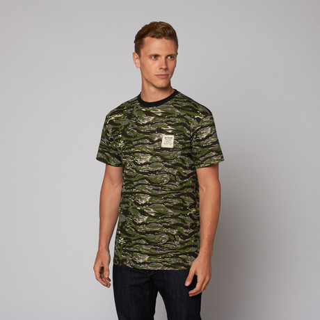 Battle Tested Pocket Tee // Tiger Camo (S)