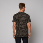 Battle Tested Pocket Tee // Black Tiger Camo (M)