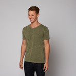 Crew Neck Tee // Olive (M)