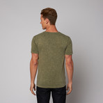 Crew Neck Tee // Olive (L)