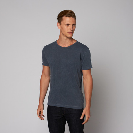 Crew Neck Tee // Indigo (S)