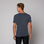 Crew Neck Tee // Indigo (L)