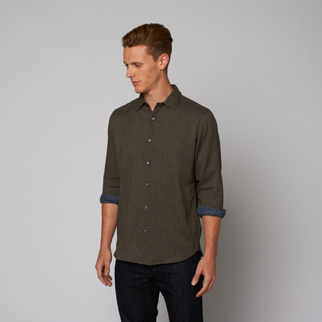 Jerry Kaye // Button Up Shirt // Charcoal (S)