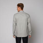 Double Pocket Button Up Shirt // Grey (S)