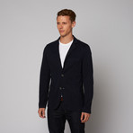 Jerry Kaye // Two-Button Jacket // Midnight (L)