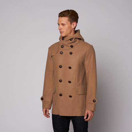 Jerry Kaye // Double Breasted Duffle Coat // Camel (S)