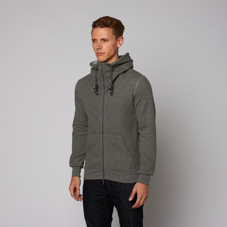 Zip Hoodie // Charcoal (S)