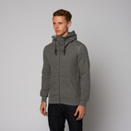 Zip Hoodie // Charcoal (M)