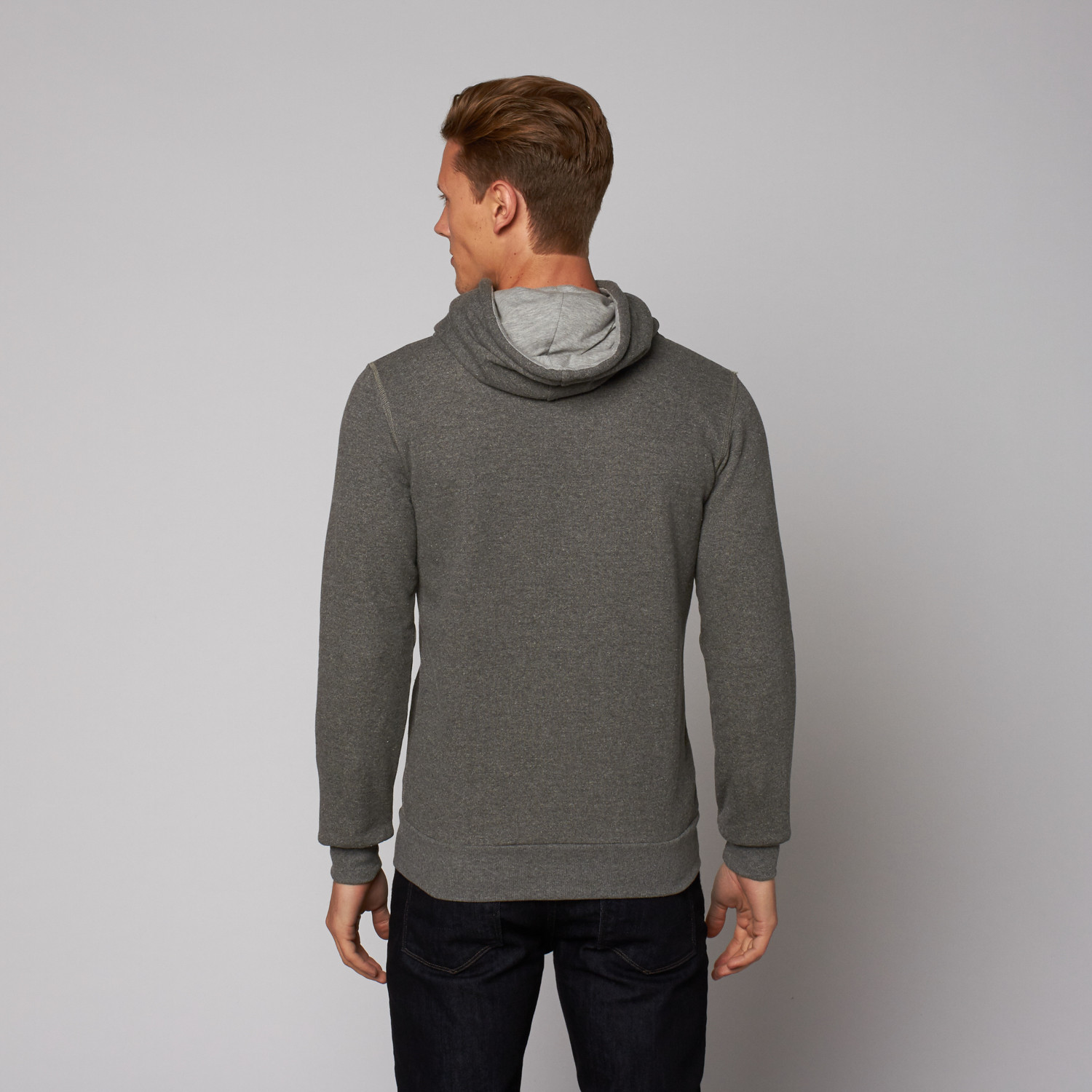 Zip Hoodie // Charcoal (S) - Jerry Kaye - Touch of Modern