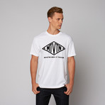 Whatever It Takes Flocked Seal Tee // White (XL)