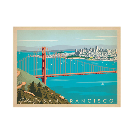 San Francisco // Golden Gate Bridge Horizontal