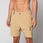 Vast // Mondos 7" Boardshorts // Khaki (28)