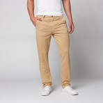 Plain Front Trouser // Khaki (XL)