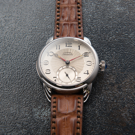 Steel Wrocket // Guilloche Dial + Elgin Movement // RP113