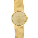 Vacheron Constantin 18K Yellow Gold Bracelet Watch // c.1970