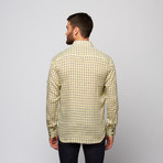 Danilo Button-Up Shirt // Yellow + Brown Check (2XL)