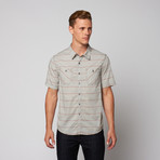 Ron Short Sleeve Button Up // Glacier Grey (M)