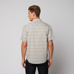 Ron Short Sleeve Button Up // Glacier Grey (M)