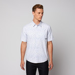 Victor Short Sleeve Button Up // London Blue (S)