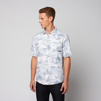 Bryan Short Sleeve Button Up // Washed Indigo (L)