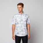 Bryan Short Sleeve Button Up // Washed Indigo (M)