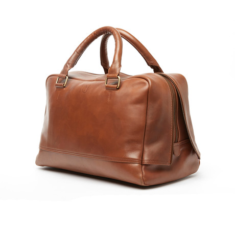 Jacob Bowling Bag // Cognac