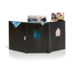 Exentri Leather Wallet // Black