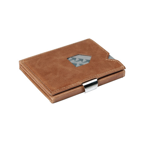 Exentri Leather Wallet // Sand