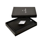 Exentri City Leather Card Holder // Black