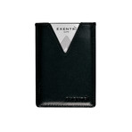 Exentri City Leather Card Holder // Black