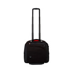 The Dry Red No 9 // Laptop Briefcase on Wheels (Black)