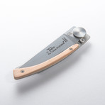 Thiers Liner Lock Pocket Knife // Juniper Wood