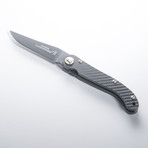 Laguiole Baroudeur Pocket Knife // Carbon
