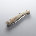Laguiole Baroudeur Pocket Knife // Light Horn
