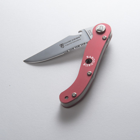 Laguiole Baroudeur Pocket Knife // Red