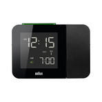 Radio Controlled Projection Clock // BNC015-RC (Black)