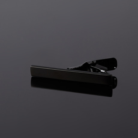 Tie Clip // Midnight Black