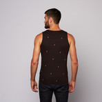 Flamingo Tank Top // Black (S)