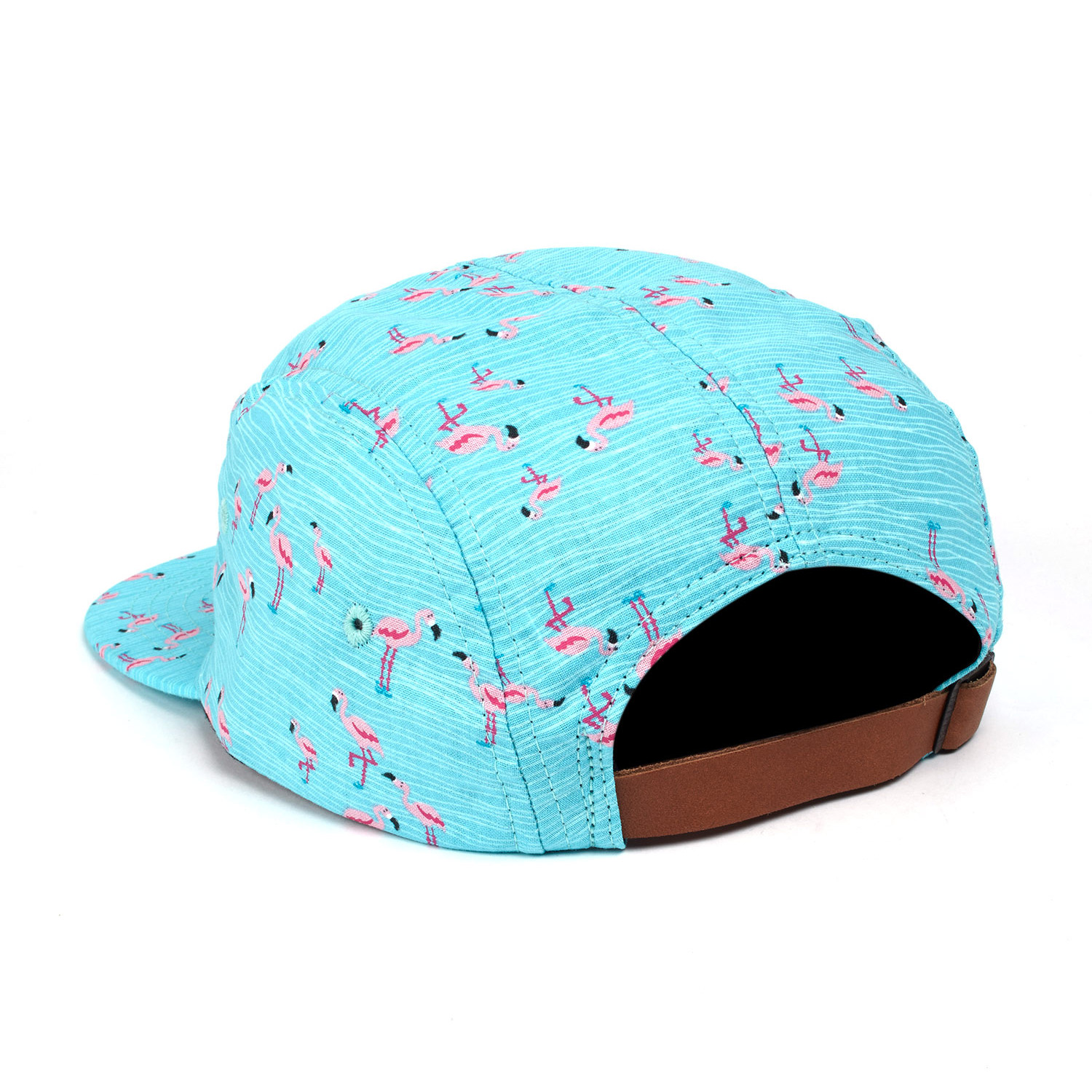 Lil Flamingo Jump Camper 5-Panel // Blue - Akomplice - Touch of Modern