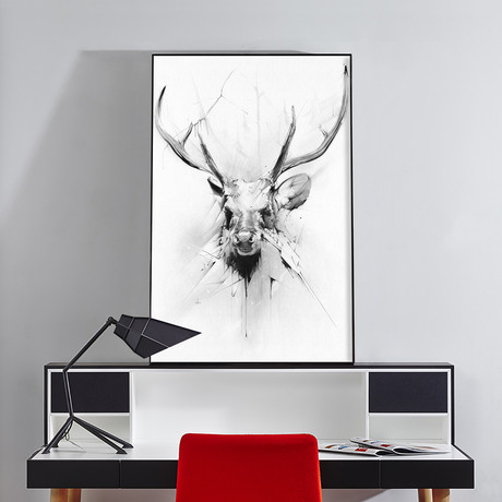 Stag (14"W x 28"H x 2"D)