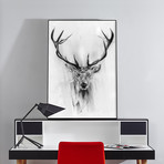 Red Deer (16"W x 24"H x 2"D)