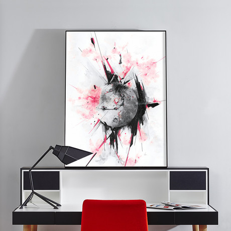 Mars (18"W x 24"H x 2"D)