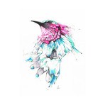 Hummingbird (18"W x 24"H x 2"D)