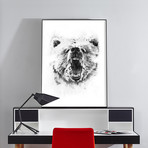 Grizzly (18"W x 24"H x 2"D)