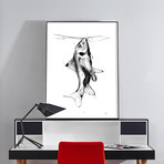 Fish Fuel (21"W x 28"H x 2"D)